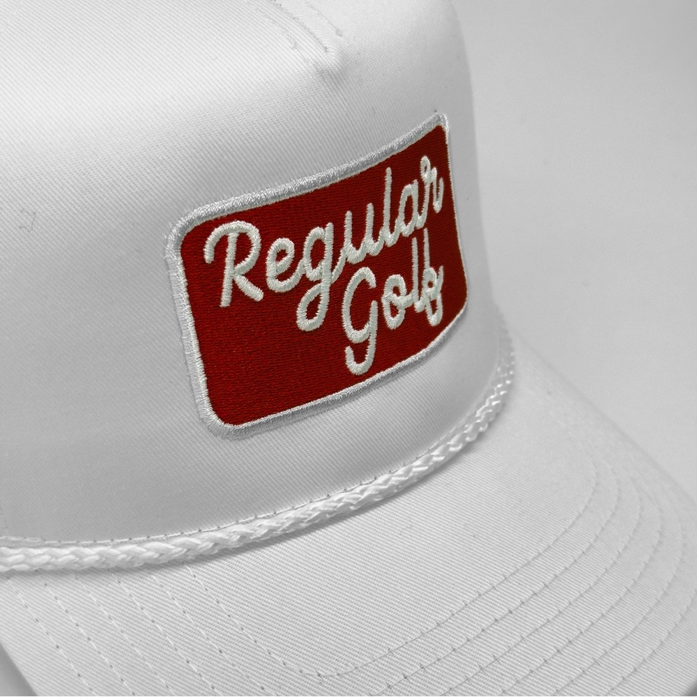 Regular Golf White Trucker Hat – Embroidered - Happy Gilmore - Picture 7 of 8